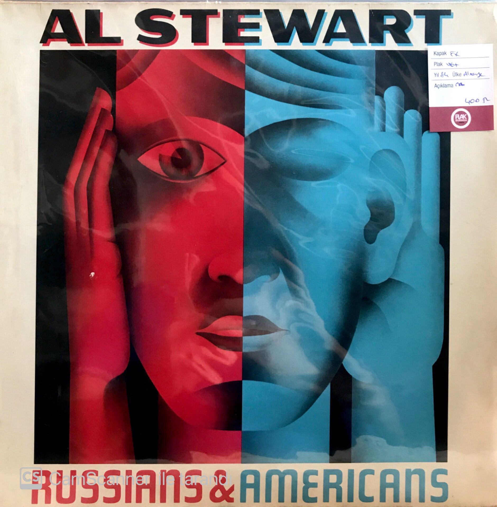 Al Stewart Russians And Americans LP