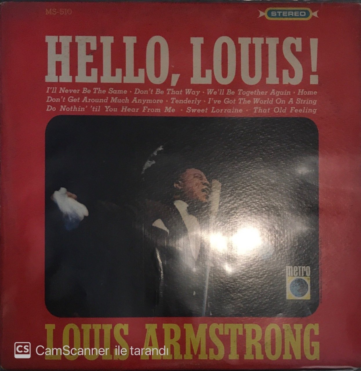 Louis Armstrong Hello Louis LP
