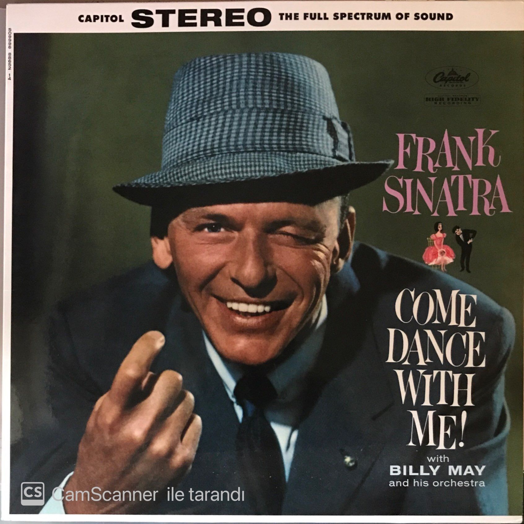 Frank Sinatra Come Dance With Me! LP