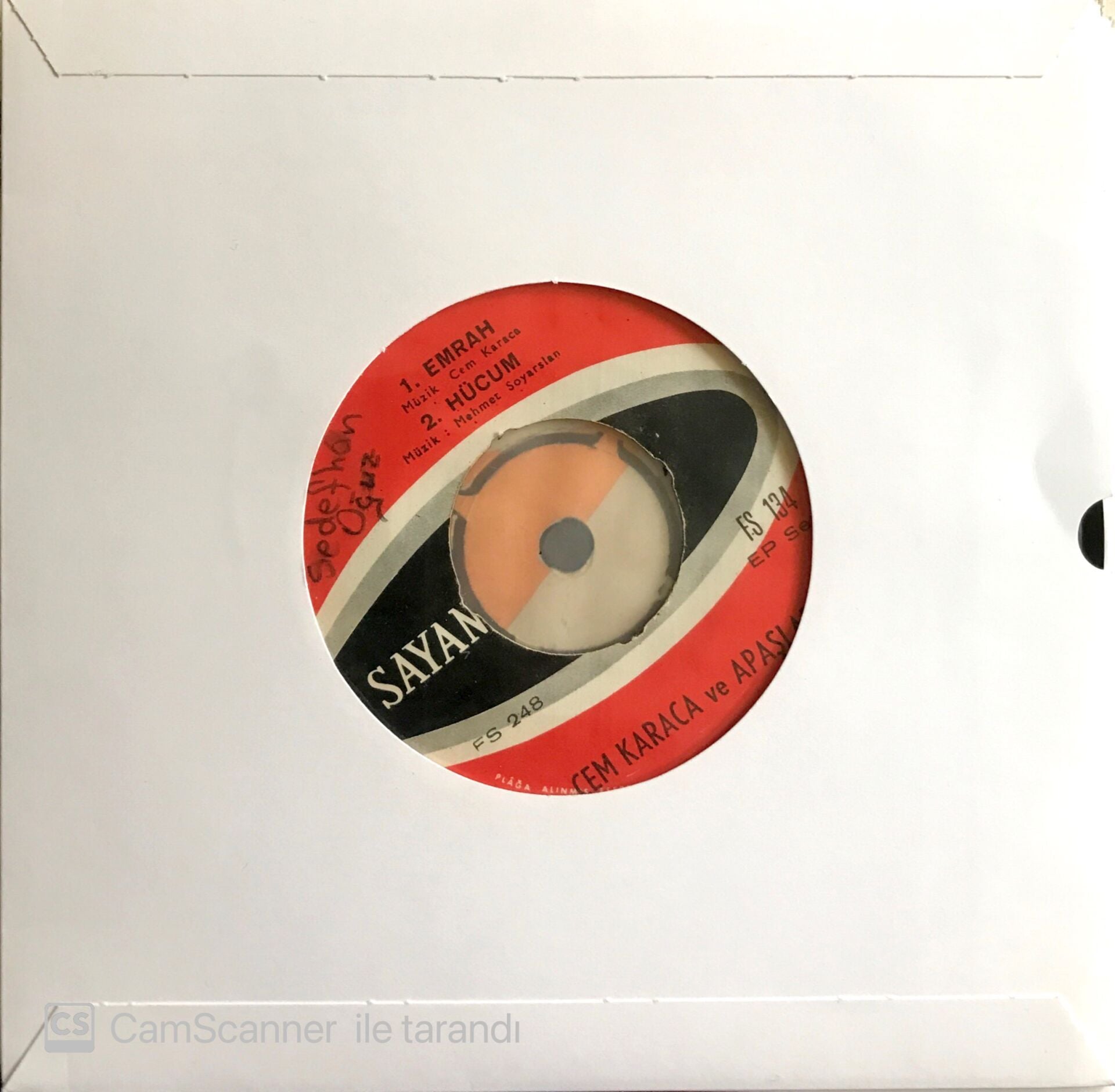 Cem Karaca Ve Apaşlar - Emrah Midi EP 45lik