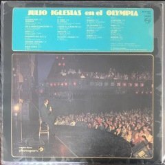 Julio Iglesias Live At The Olympia Çift LP
