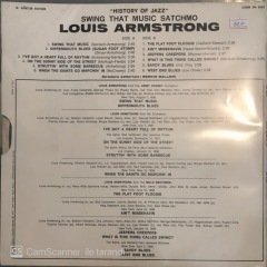 Louis Armstrong History Of Jazz 1936-1939 LP