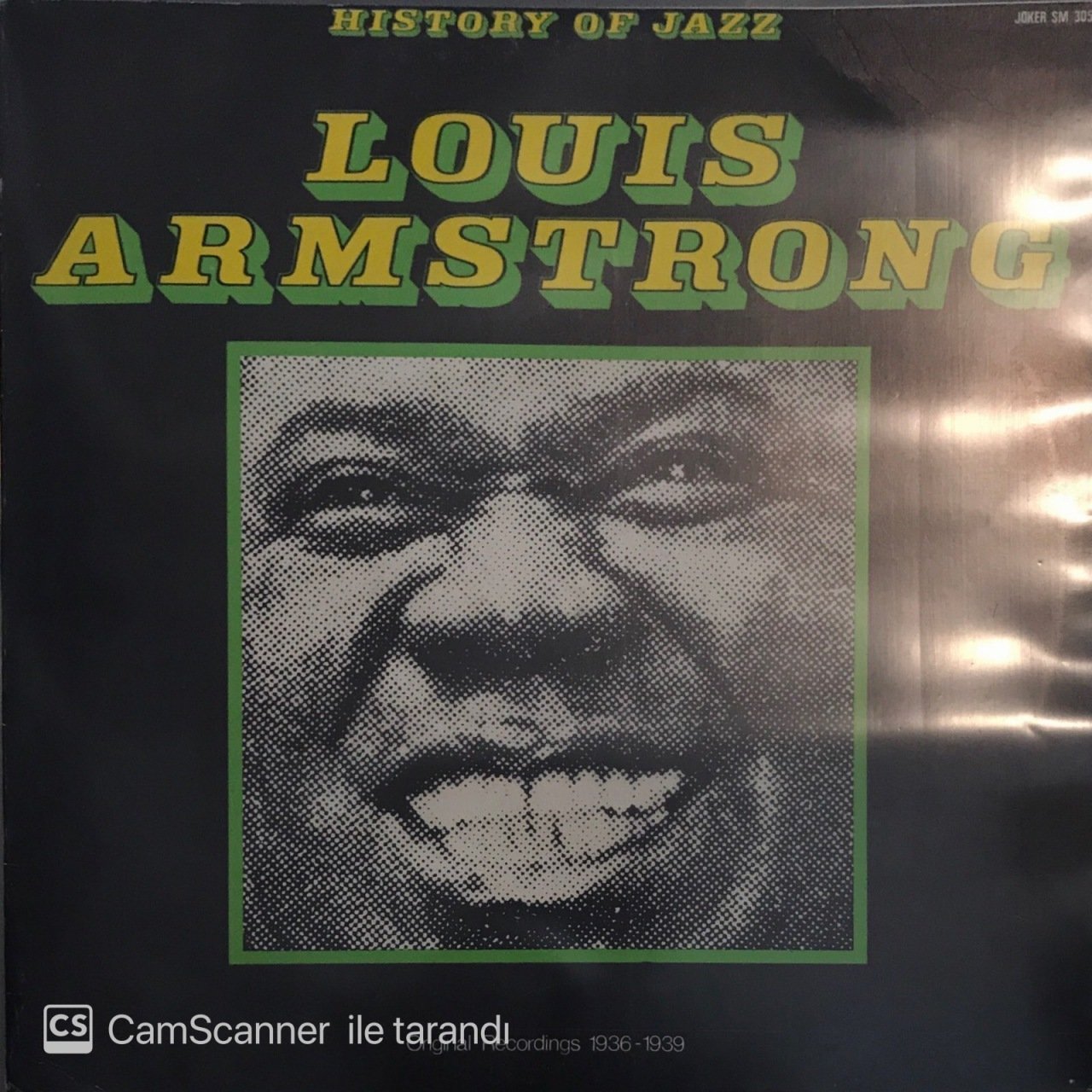 Louis Armstrong History Of Jazz 1936-1939 LP