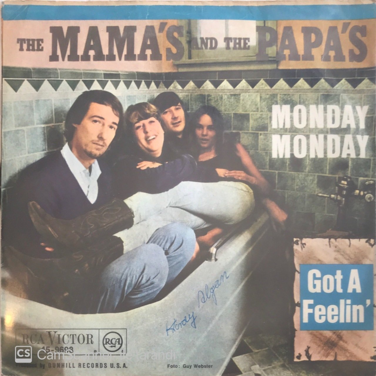 The Mama's And The Papa's Monday Monday 45lik