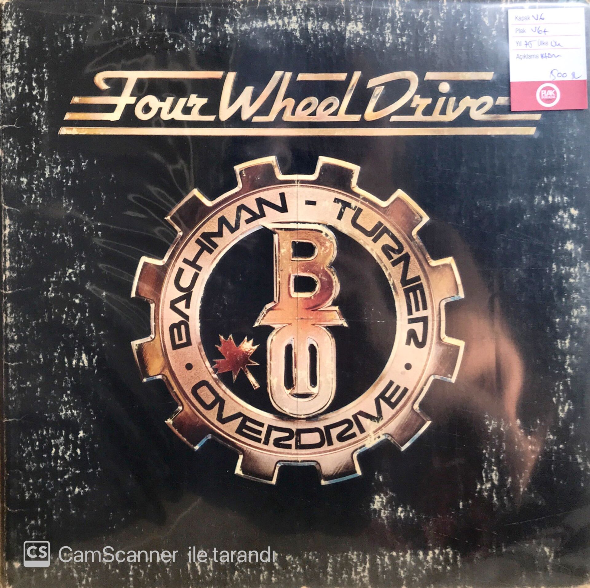 Bachman - Turner Overdrive / Four Wheel Drive LP