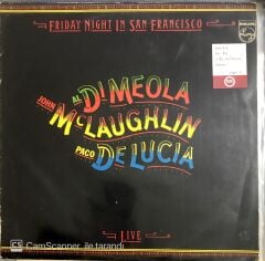 Al Di Meola John McLaughlin Paco De Lucia Friday Night In San Francisco LP