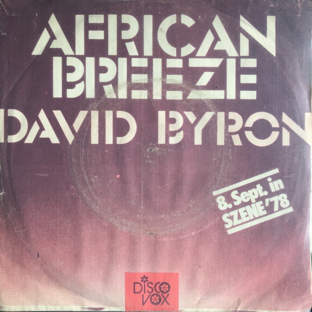 David Byrone African Breeze 45lik