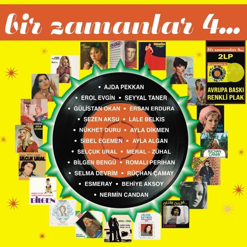 Bir Zamanlar 4 (Renkli Plak, 2 LP) LP
