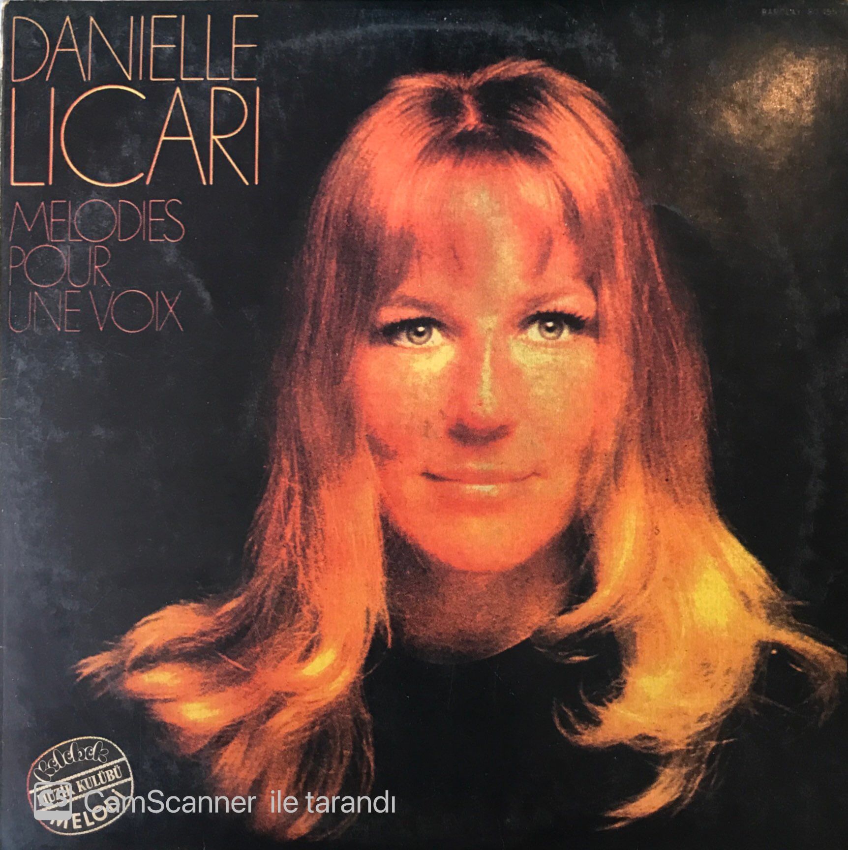 Danielle Licari - Melodies Pour Unevoix LP