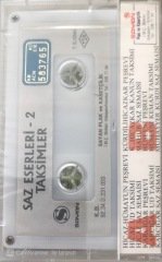 Saz Eserleri Taksimler 2 KASET