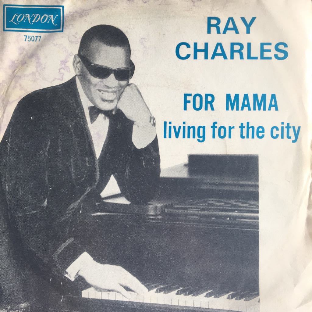 Ray Charles For Mama 45lik