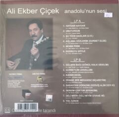 Ali Ekber Çiçek Anadolu'nun Sesi LP