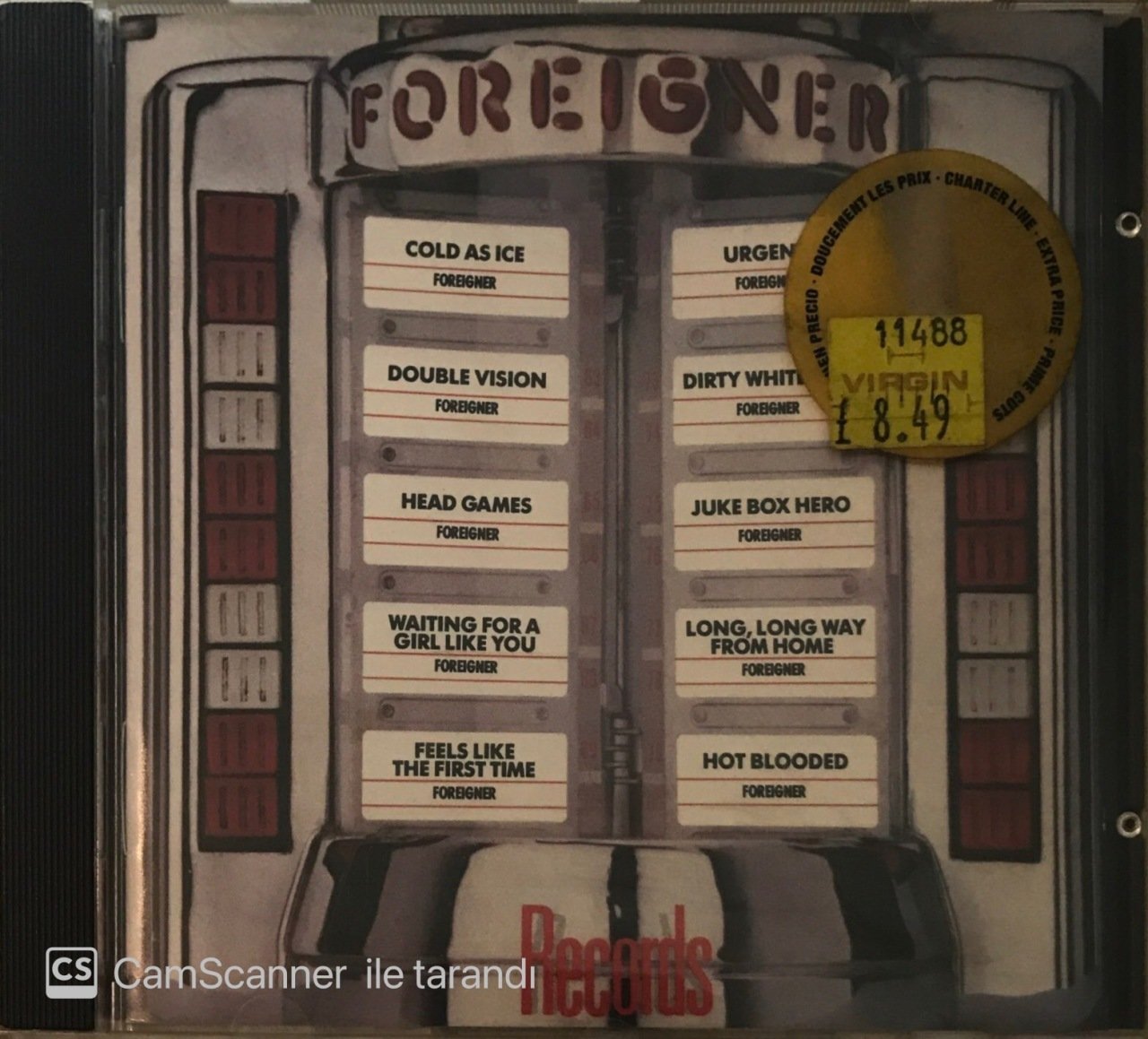 Foreigner Records CD