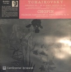 Tchaikovsky Concerto No.1 En Si Bemol Mineur Op.28 Chopin LP