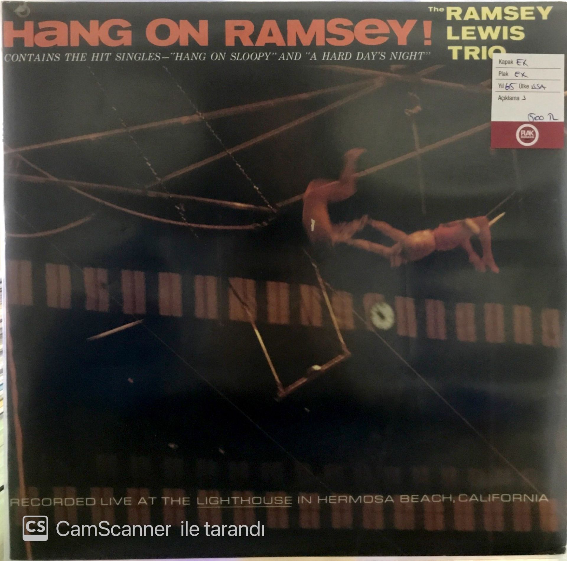 Ramsey Lewis Trio - Hang on Ramsey LP