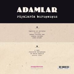 Adamlar - Rüyalarda Buruşmuşuz (Renkli Plak) LP
