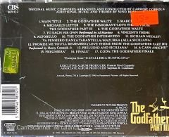The Godfather Part III Music From The Original Motion Picture Soundtrack CD