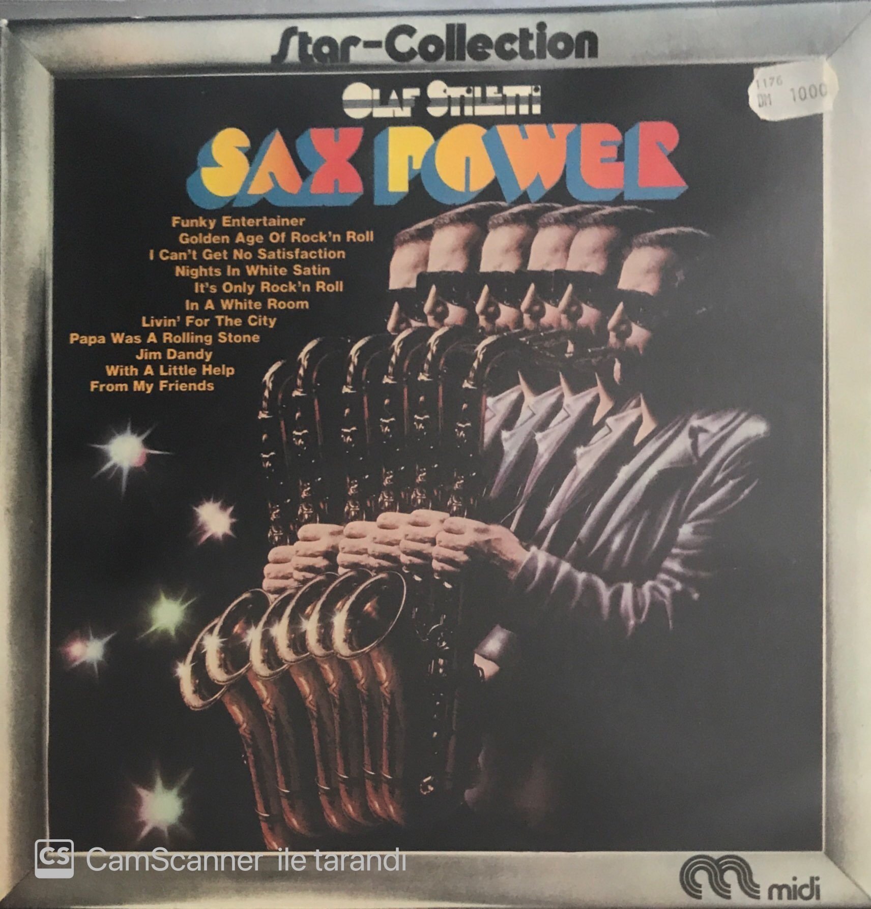 Olaf Stiletti Sax Power The Funky Entertainer LP