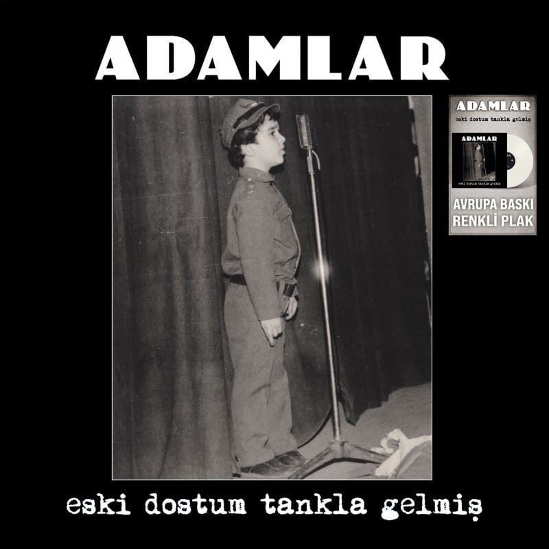 Adamlar - Eski Dostum Tankla Gelmiş (Renkli Plak) LP