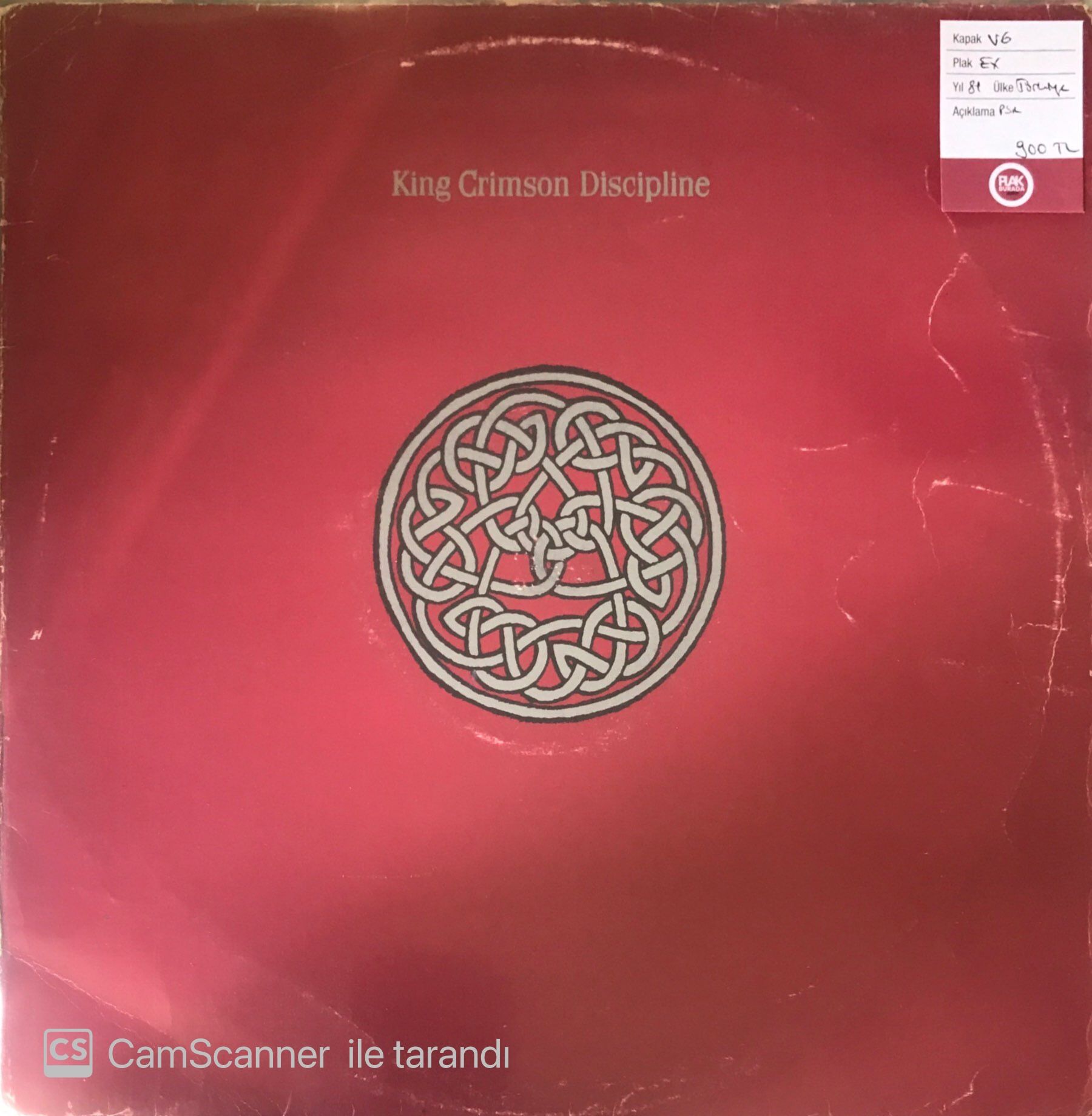 King Crimson - Discipline LP