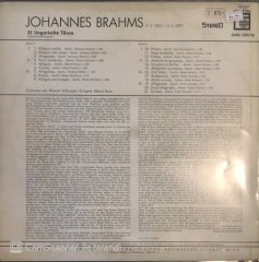 Johannes Brahms 21 Ungarische Tanze LP