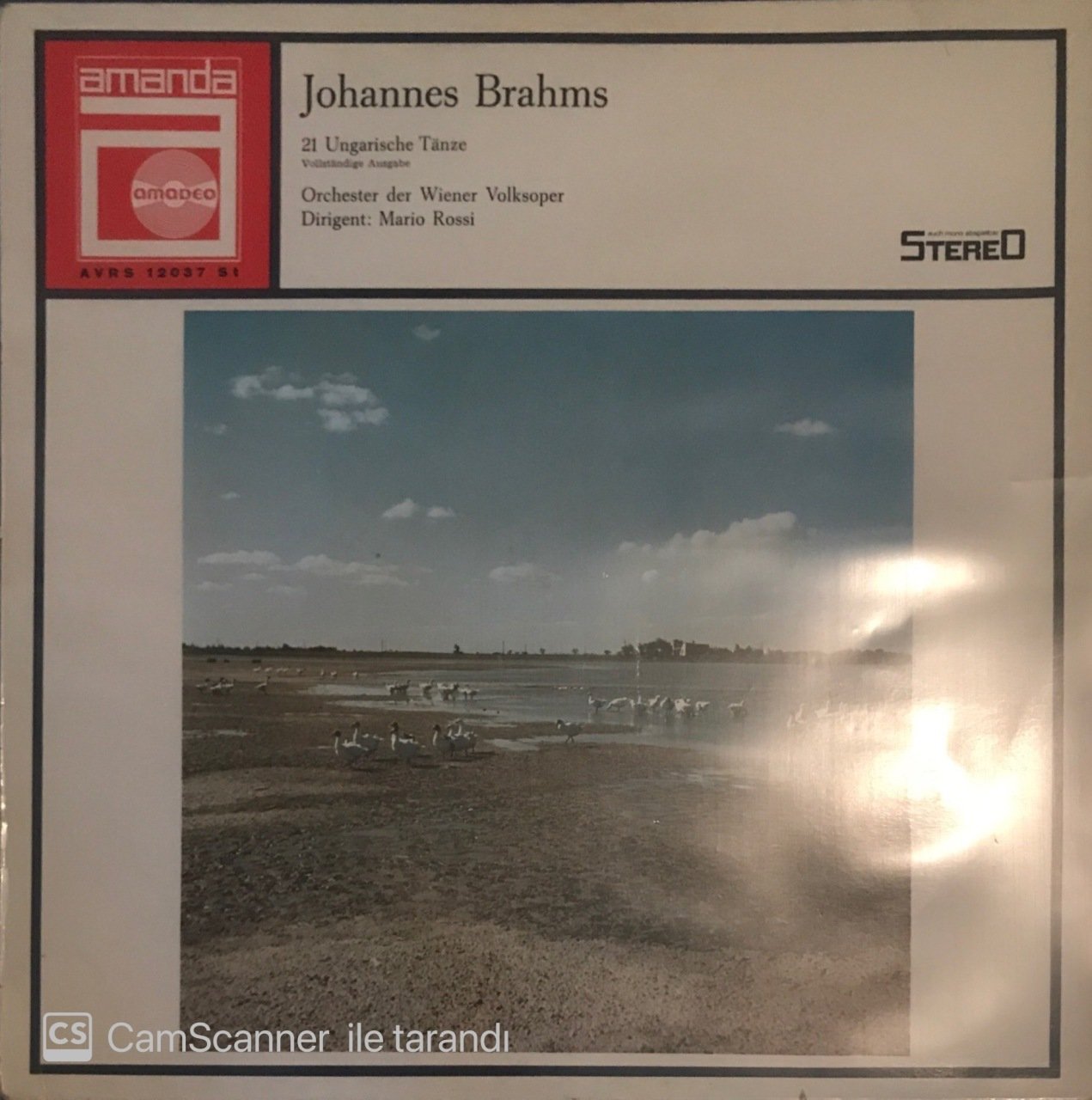 Johannes Brahms 21 Ungarische Tanze LP