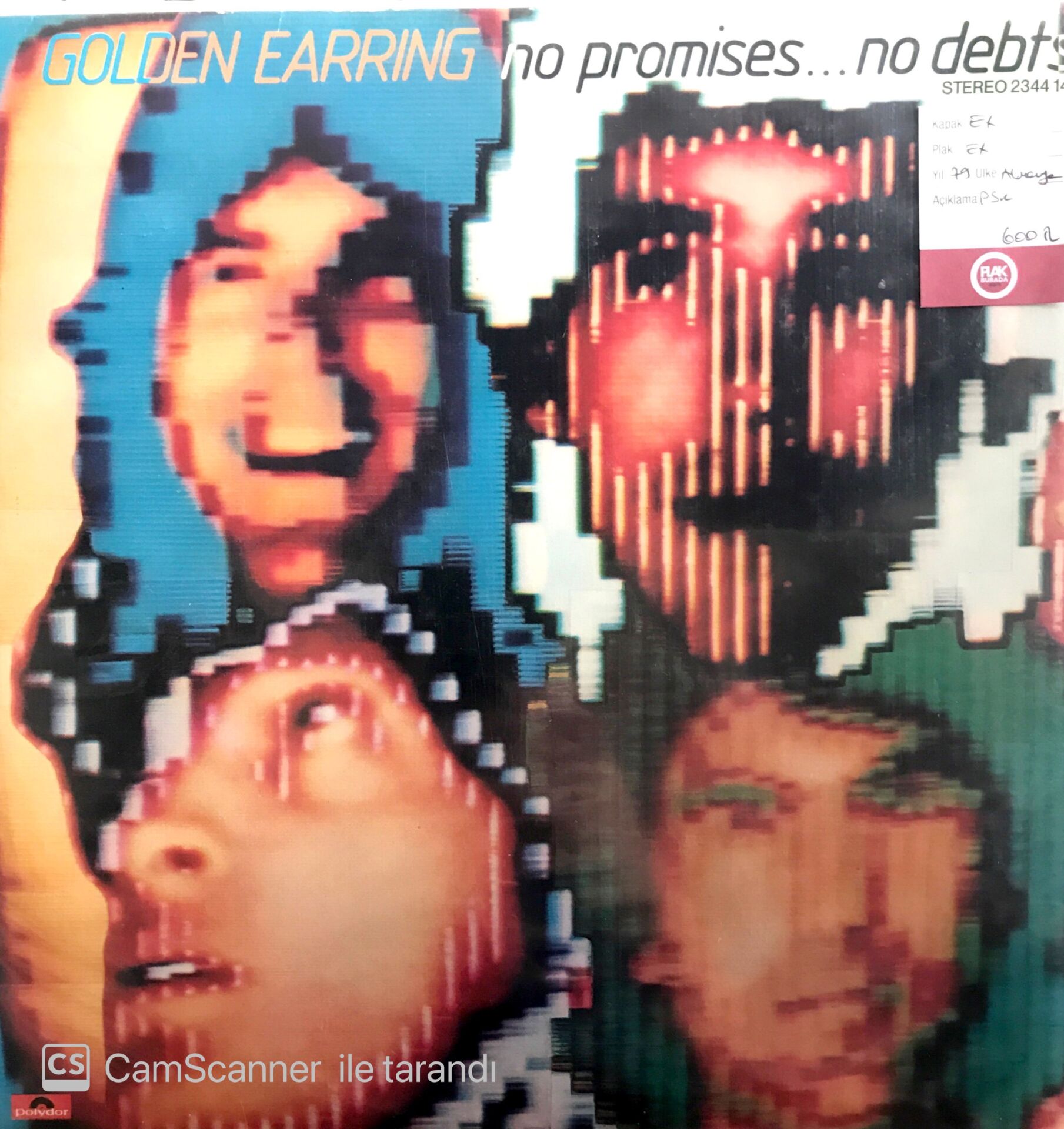 Golden Earring - No Promises LP