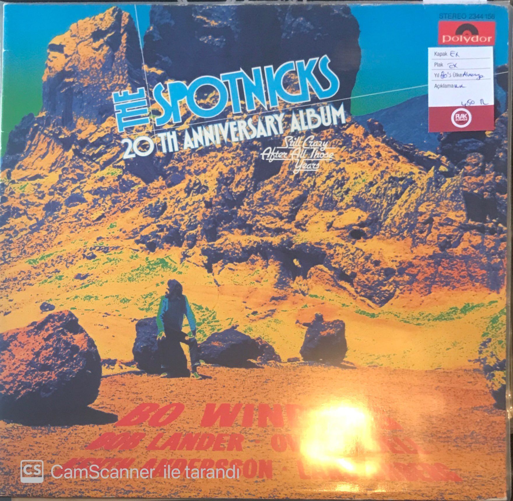 The Spotnicks - 20 Th Anniversary Album LP