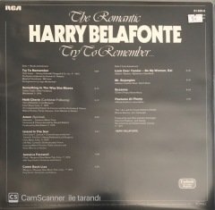 The Romantic Harry Belafonte Try To Remember LP