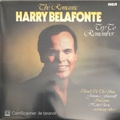 The Romantic Harry Belafonte Try To Remember LP