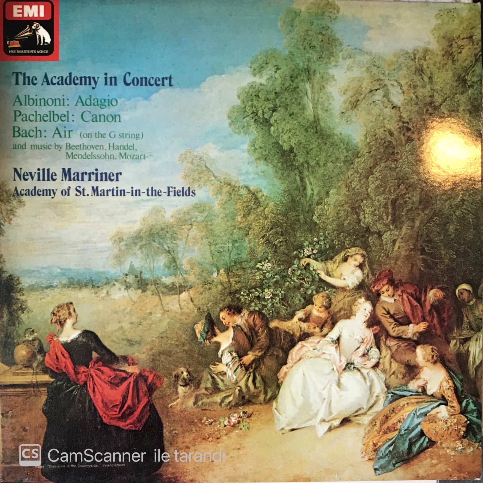 The Academy In Concert Neville Marriner Academy Of St. Martin In The Fields  LP