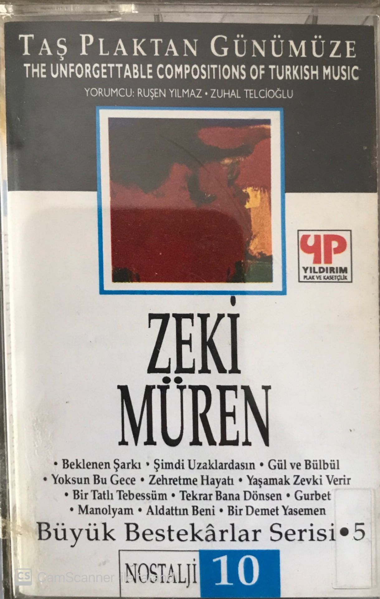 Zeki Müren Büyük Bestekarlar Serisi 5 KASET
