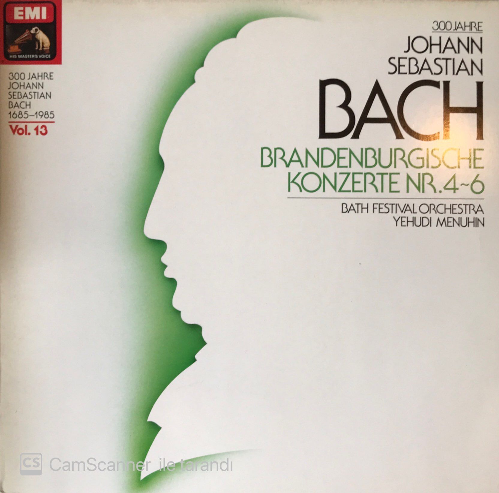 Johann Sebastian Bach Brandenburgische Konzerte Nr. 4 6 LP