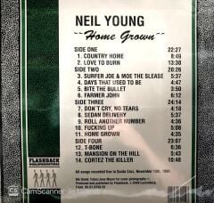 Neil Young - Home Grown (Unofficial) 2 LP
