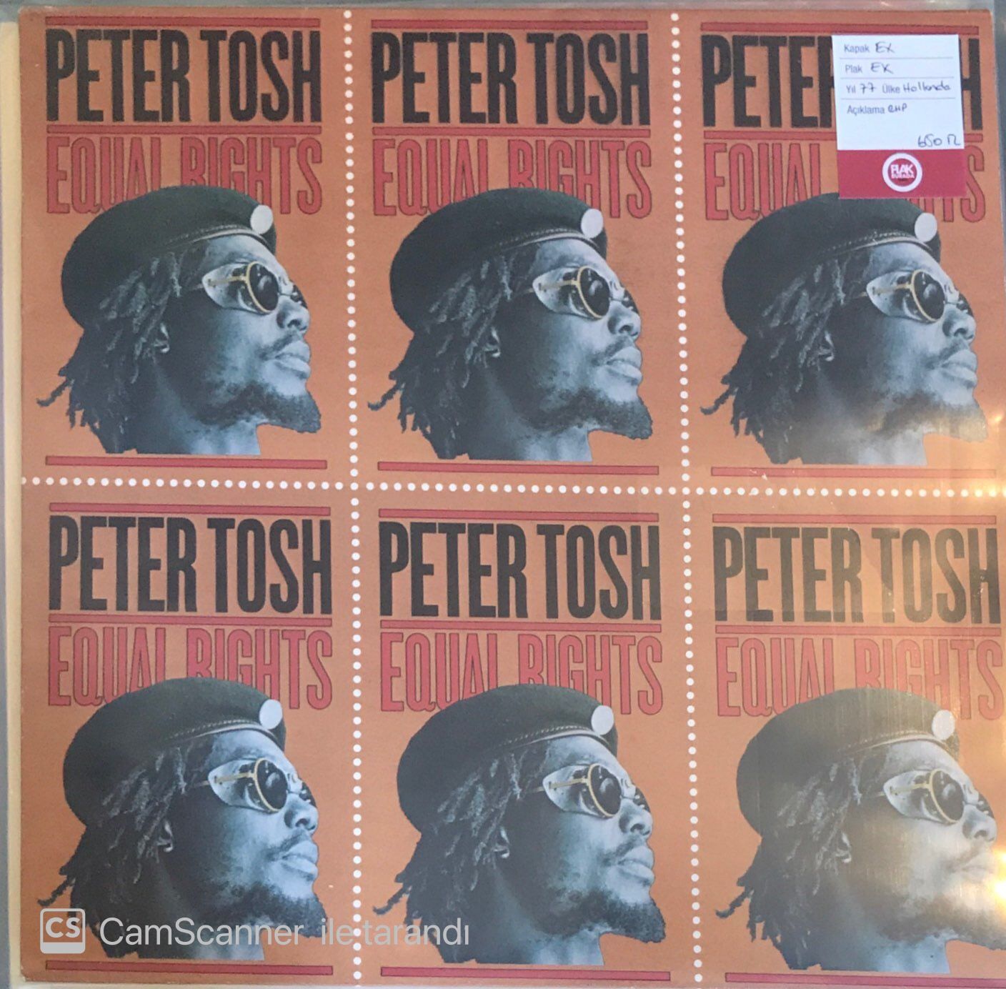 Peter Tosh - Equal Rights LP
