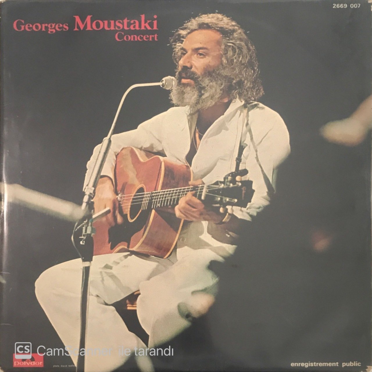 Georges Moustaki Concert LP