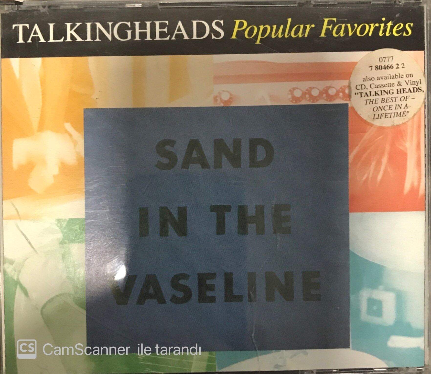 Talkingheads - Sand In The Vaseline Popular Favorites CD