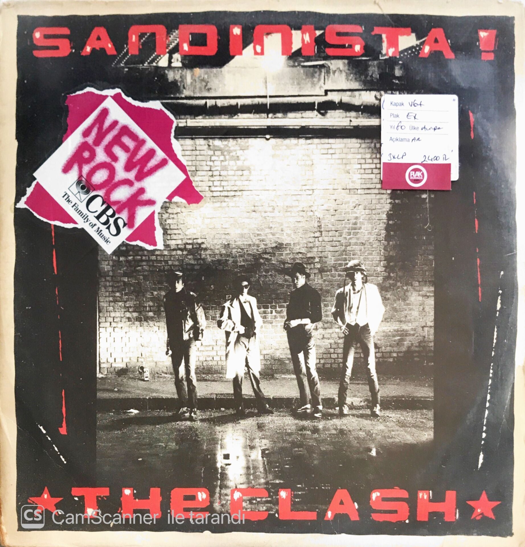 The Clash - Sandinista! - 3 LP
