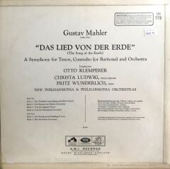 Mahler / Das Lied von der Erde LP