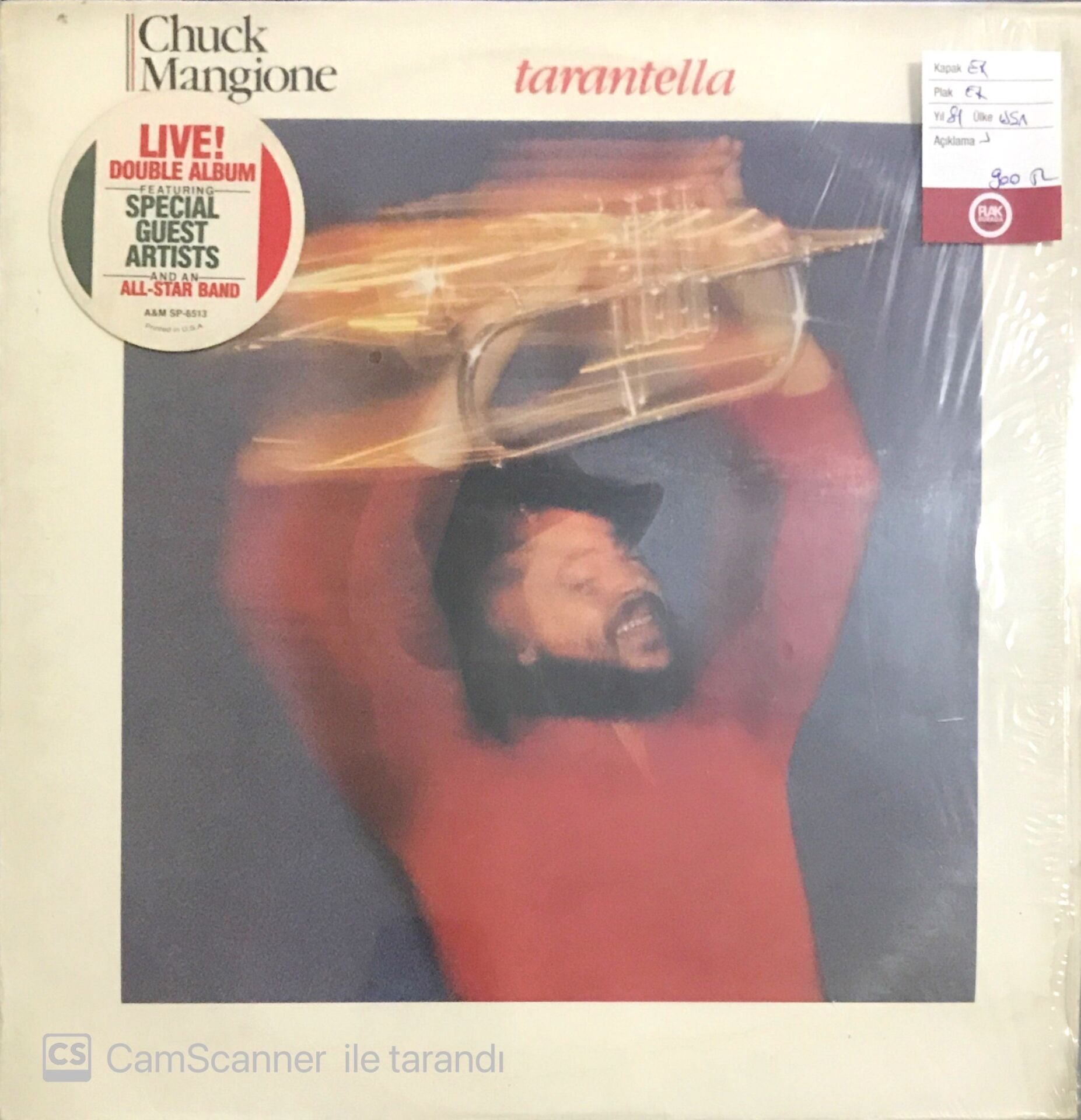 Chuck Mangione Tarantella Double LP