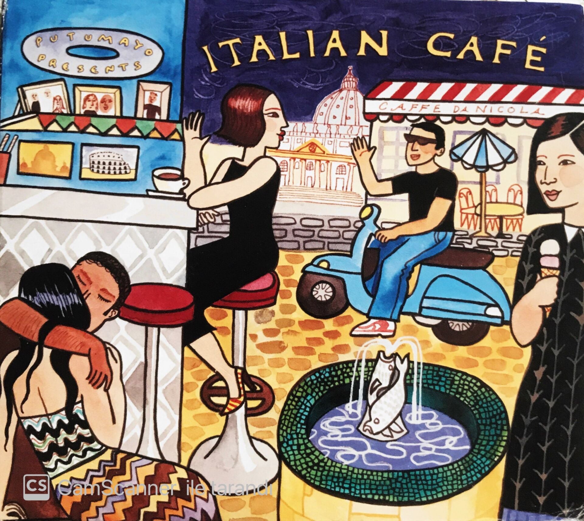 Putumayo Presents - Italian Cafe - CD
