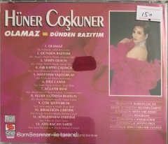 Hüner Coşkuner Olamaz Dünden Razıyım CD