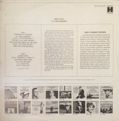 Percy Faith I'll Take Romance LP