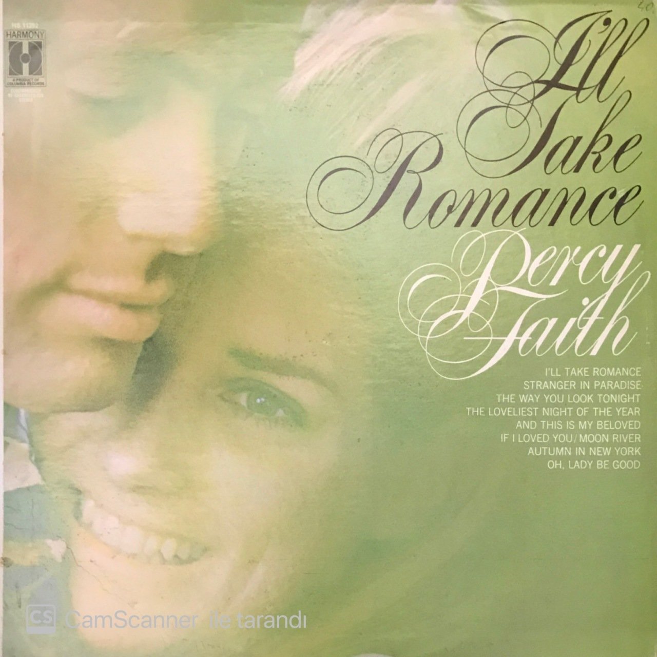 Percy Faith I'll Take Romance LP