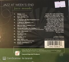Jazz Moods - Jazz At Week's End CD