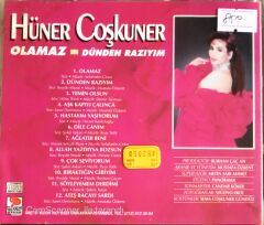 Hüner Coşkuner - Olamaz/Dünden Razıyım - CD