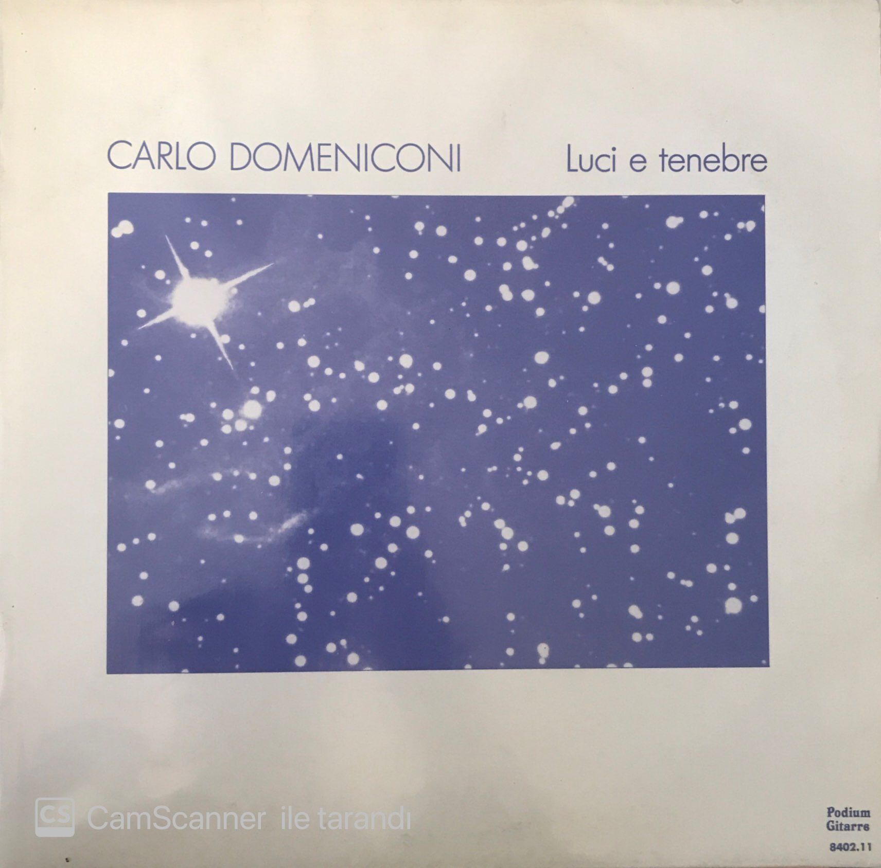 Carlo Domeniconi - Luci E Tenebre LP
