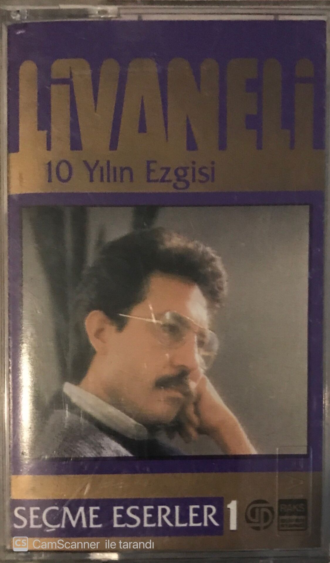 Zülfü Livaneli 10 Yılın Ezgisi Seçme Eserler 1 KASET