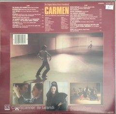 Carmen Based Upon Merimee's Novel And Bizet's Opera Soundtrack LP