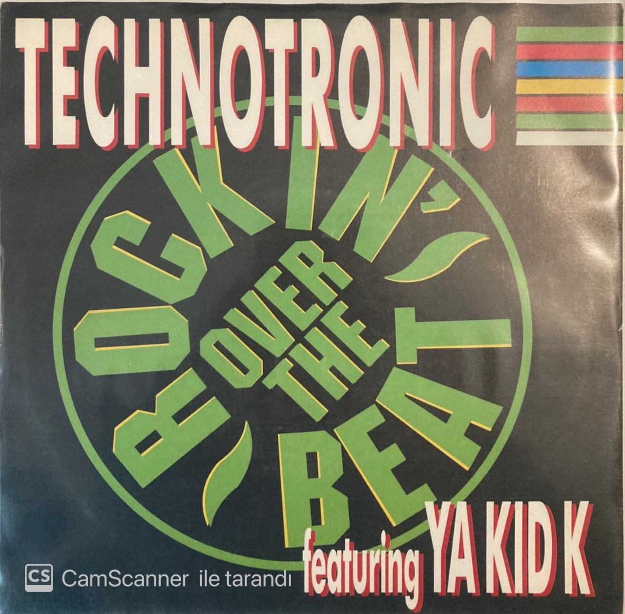 Technotronic Feat Ya Kid K Rockin' Over The Beat 45lik